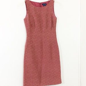 Ann Taylor | Red Dress with White Polka Dots